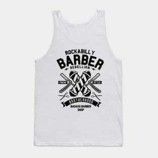 Rockabilly Barber Tank Top